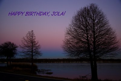 HAPPY BIRTHDAY, JOLA!