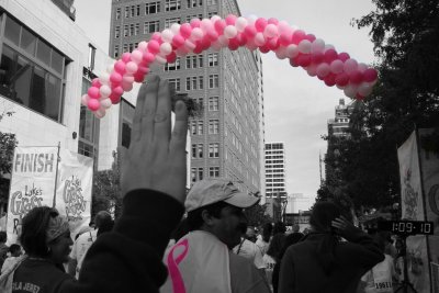 TOUCHING THE BALLOONS