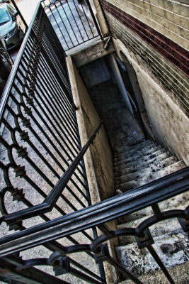 IRON RAILING AND GATE