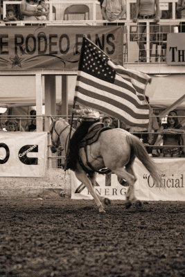 RUNNING WITH THE FLAG