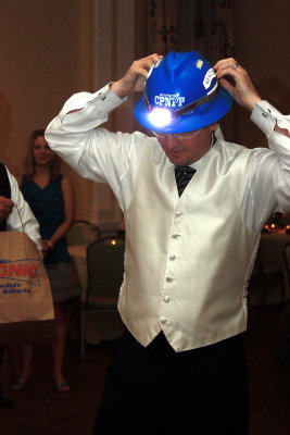 GETTING READY TO GO IN FOR THE GARTER