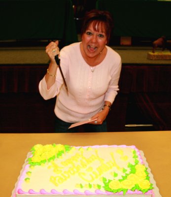 BIRTHDAY CAKE STABBING
