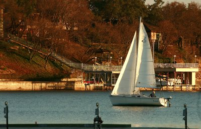 LATE AFTERNOON SAILING - THREE LIGHT BEACONS