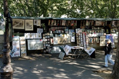 One (or more) of the bookstores by the Seine