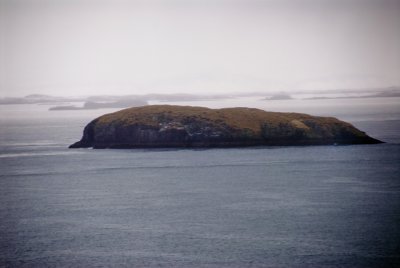 One of the numerous islands