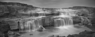 Grand Falls in Black and White