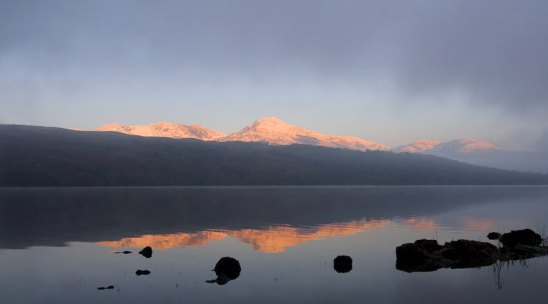 Sunrise Over Coniston Water