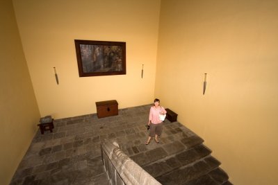 Jen and the giant stairs