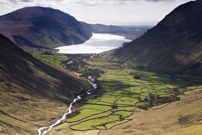 Wasdale, Wastwater & The Irish Sea