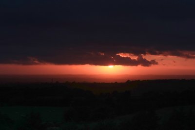 Sunset Over Blackpool