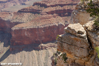 Grand Canyon View From South Rim