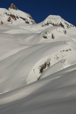 Views of Garibaldi and the tent