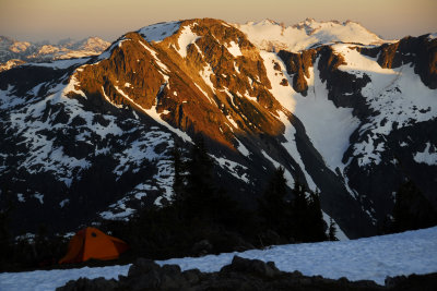 Sunset on Greigs Ridge