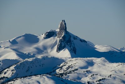 The Black Tusk, Views from Whistler Mountain