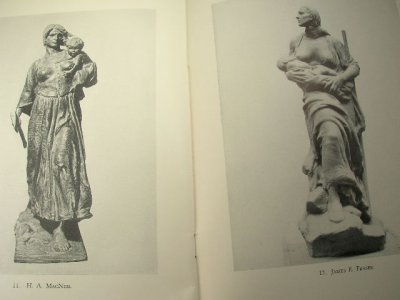 OK Oklahoma City Ponca City Pioneer Woman Statue Models Exhibition Guide 1927 d.jpg