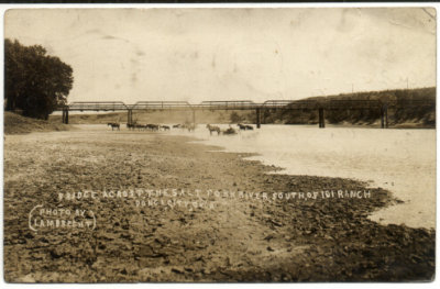 OK Ponca City Bridge across Salt Fork River S of 101 Ranch 1909 postmark.jpg