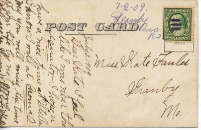 OK Talihina Granby Residence 1909 postmark b.jpg