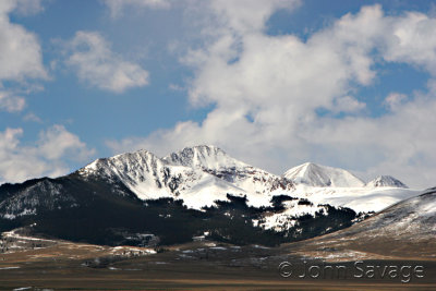 Snowline Montana looking West