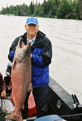 Skip Dill with 50 lb King