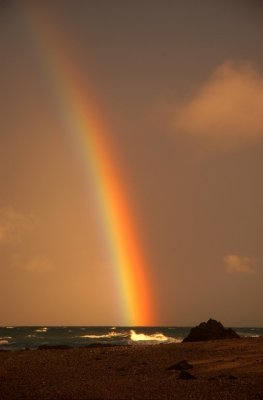 dusk rainbow