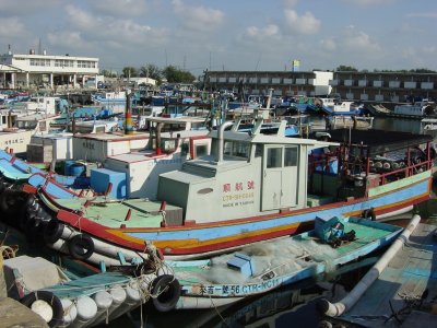 PVC Boats, Hsinchu Harbour
