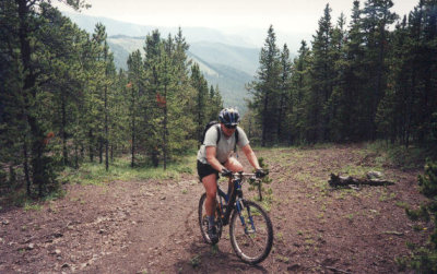 Gorge Creek Trail, the long climb   - Dave W.