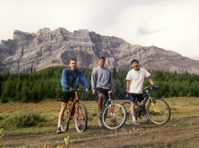 Elbow Loop Trail Summit - Greg, Tony, Alf