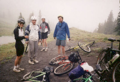 Powderface Trail - Bruce, Mike, Joe, Bob