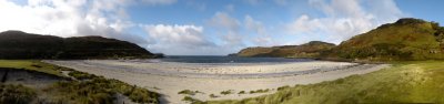 Calgary Bay, Scotland (panoramic)