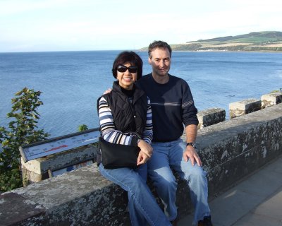 Ivy and Bob at Culzean Castle