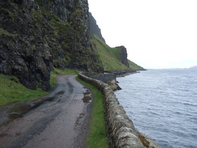Seaside road, Isle of Mull, on the way to Fionnphort