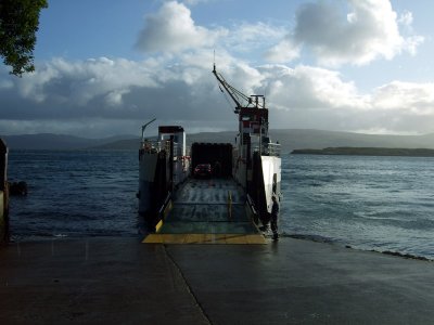 Ferry to Kilchoan on the mainland, Tobermory, Mull