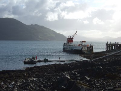 Ferry from Mull at Kilchoan