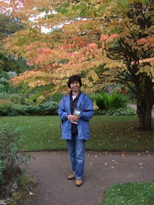 In the garden at Cawdor Castle