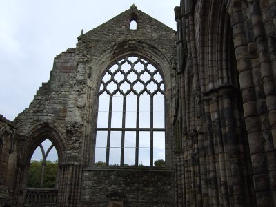 At Holyrood Palace, Edinburgh