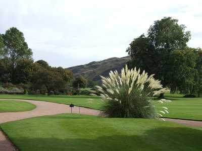 Gardens at Holyrood Palace, Edinburgh