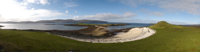 Coral Beach near Dunvegan, Isle of Skye (panoramic)