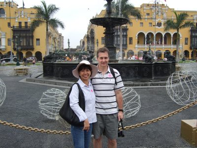 Ivy & Bob  Main Square, Lima