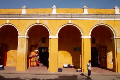 Cartagena Colonnade and Market