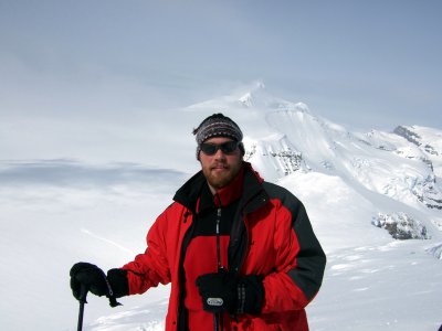 Aaron on the Waputik