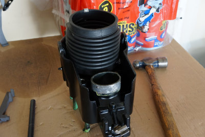 New Drive Bellows on Bell Housing