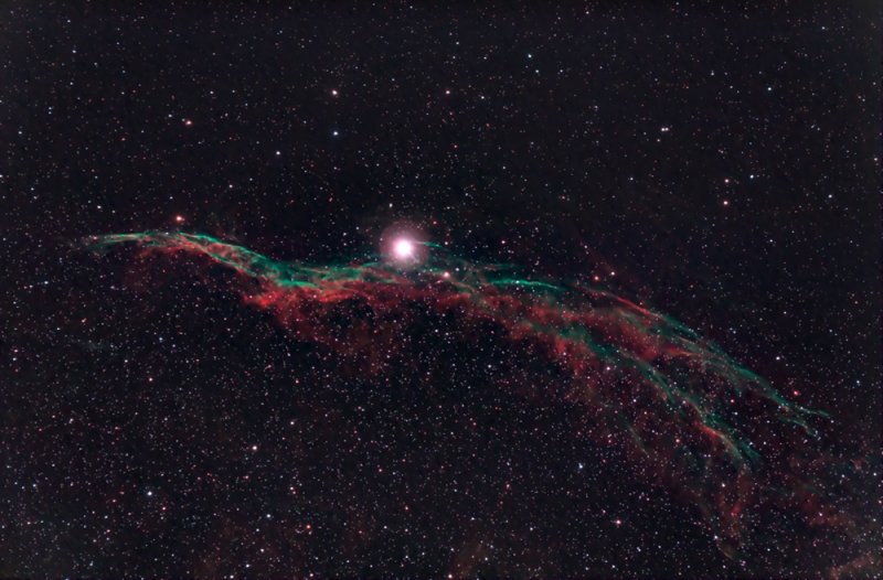C34 NGC 6960 The (Western) Bridal Veil Nebula