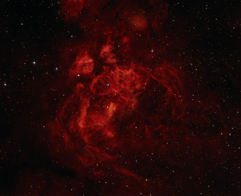 NGC 6357 Pismis 24 The Lobster (War and Peace) Nebula 