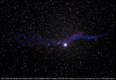 NGC 6960 The Bridal Veil Nebula