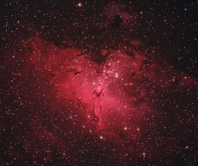 M16 The Eagle Nebula - Central Area