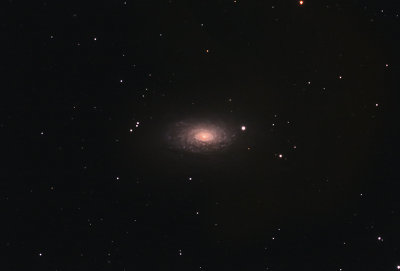 M63 NGC 5055 The Sunflower Galaxy - ZOOM IN