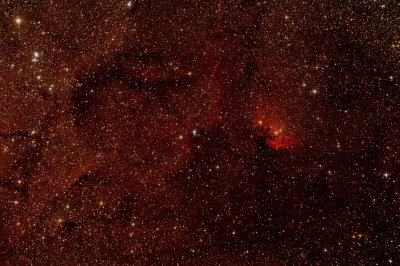The Tulip Nebula Sh2-101, HD226868 (w/Cyg X-1) NGC 6871, B146, B147 1300 pixels