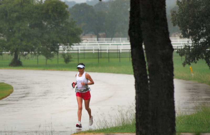 Training rain or shine