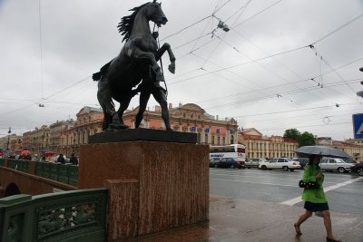 Rainy St.Petersburg