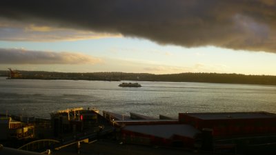 Elliott Bay Receding storm